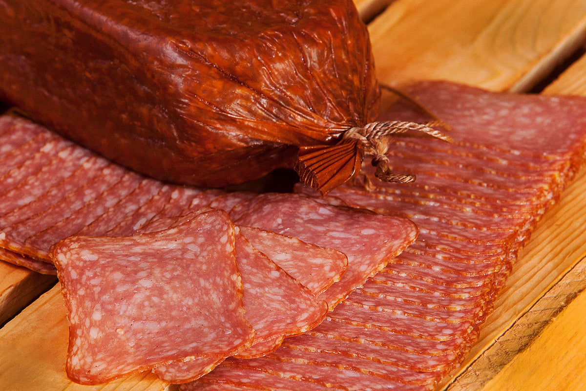 Brickyard Salami - Sliced