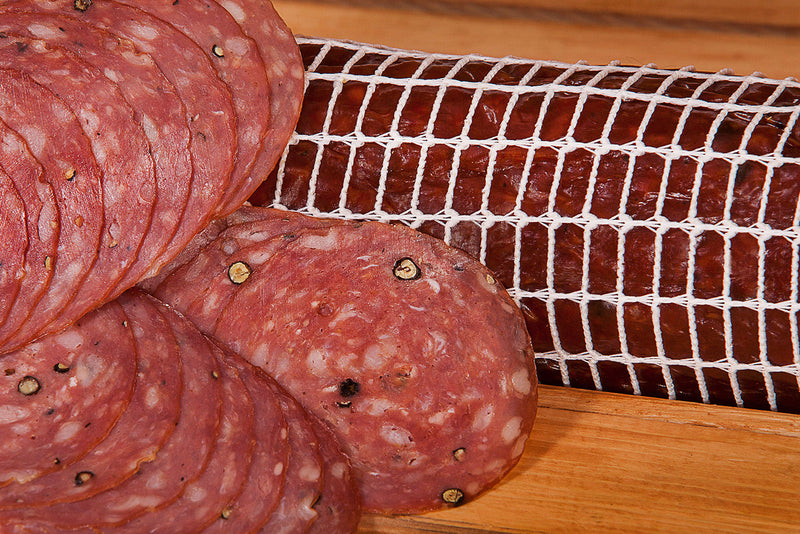 Red Wine Black Pepper Salami - Sliced