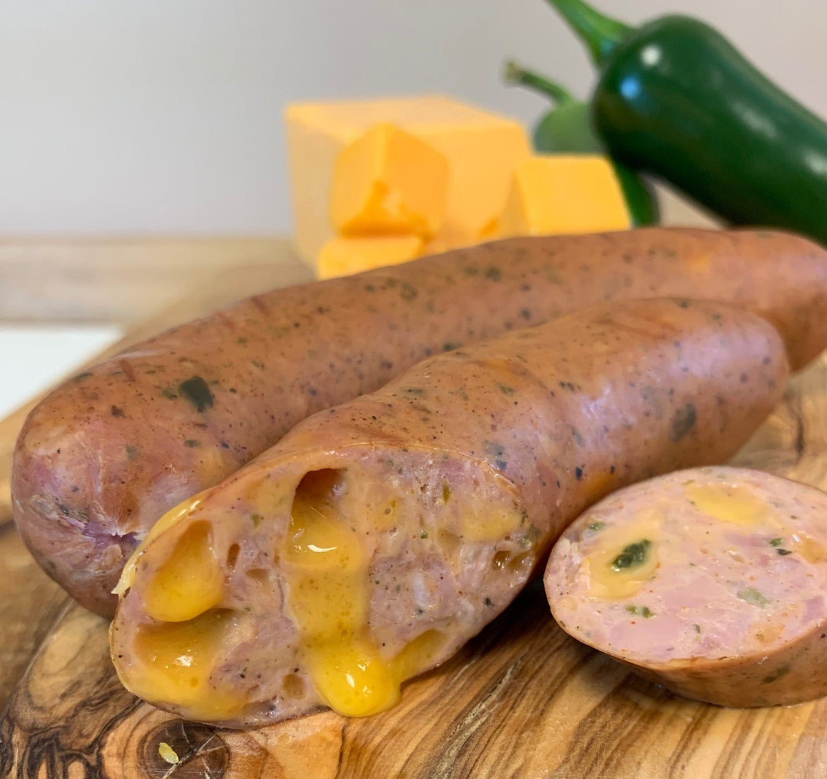 Jalapeno Cheddar Bratwurst
