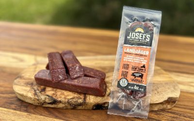 Landjäger outdoors
