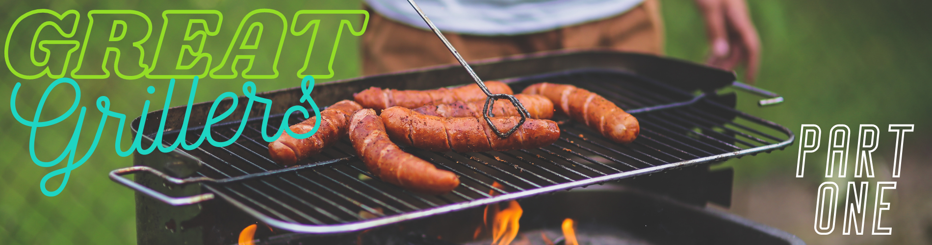 German bratwurst with vegetable kebab