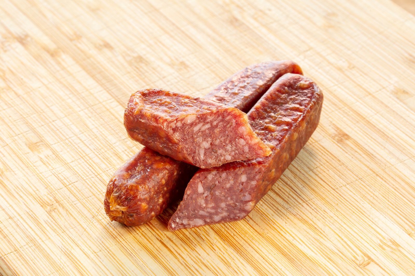 Landjäger smoked Swiss salami