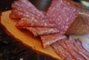Sliced Brickyard Salami Josef's Artisan Meats