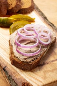 Prepped Liverwurst with Onions Josef's Artisan Meats